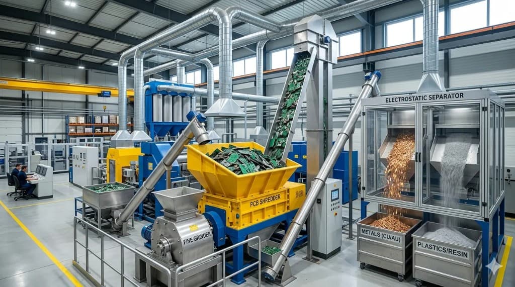 Fully Automated Recycling Plants